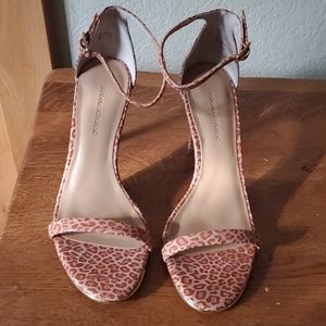 Neutral Animal Print Heel
